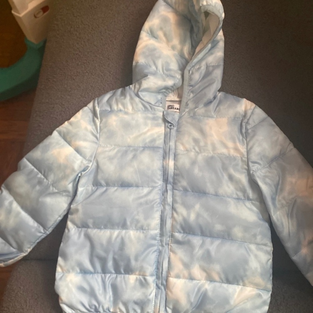 Epic Threads Light Blue Puffer Jacket